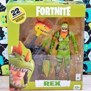 McFarlane Toys Fortnite REX 7" Epic Games Collectible Gaming Action Figure New